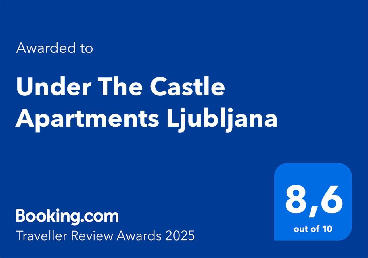 Under The Castle Apartments Lublaň Exteriér fotografie